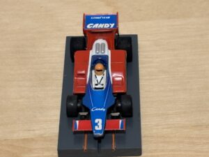 Faller/Aurora AFX G+Plus Tyrrell "Candy" rot/blau