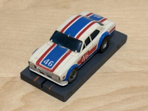 Faller Aurora AFX Ford Escort weiss/blau/rot #46