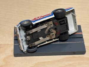 Faller Aurora AFX Ford Escort weiss/blau/rot #46