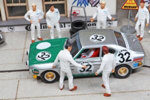 Ford Capri RS2600 24h Spa Francorchamps 71 silber-grün Nr. 32