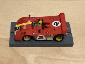 Faller/Aurora AFX G+Plus Ferrari 312PB rot mit Box