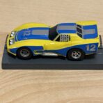 Aurora AFX Corvette GT gelb/blau #12