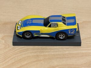 Aurora AFX Corvette GT gelb/blau #12