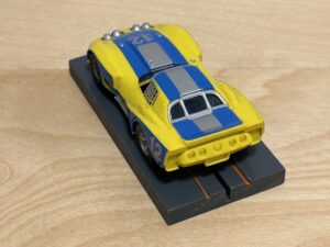 Aurora AFX Corvette GT gelb/blau #12