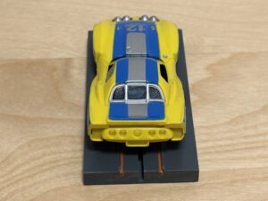 Aurora AFX Corvette GT gelb/blau #12