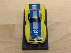 Aurora AFX Corvette GT gelb/blau #12