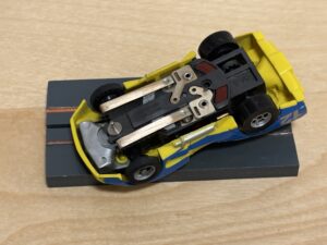 Aurora AFX Corvette GT gelb/blau #12