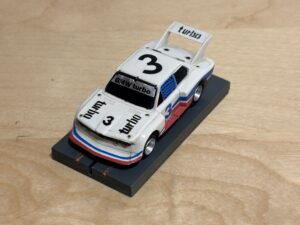 Faller/Aurora AFX BMW 320i Gr. 5 mit Licht und Box