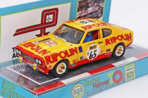 Ford Capri RS2600 Tour de France 1972 gelb-rot RIPOLIN Nr. 65