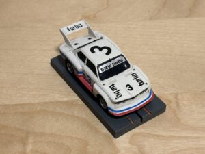 Faller/Aurora AFX BMW 320i Gr. 5 weiss #3 mit Fahrlicht