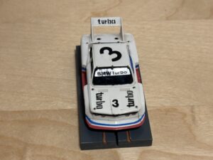 Faller/Aurora AFX BMW 320i Gr. 5 weiss #3 mit Fahrlicht