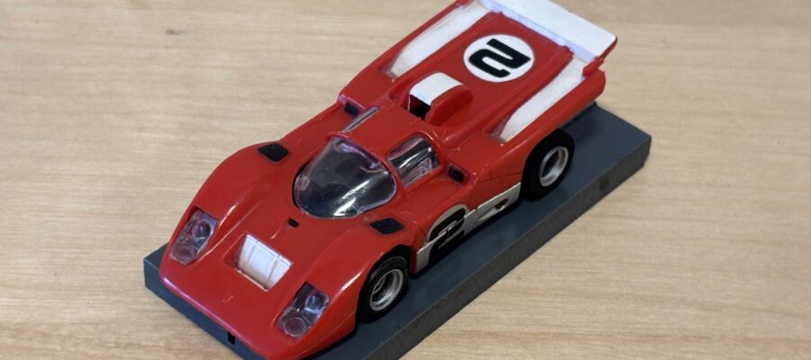 Faller/Aurora AFX Ferrari 512M rot #2 mit Faller-Box