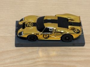 AFX Racing #22115 Ford GT40 Mk gold chrome #2