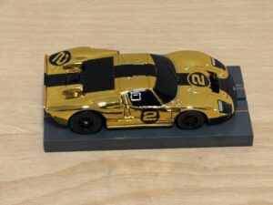 AFX Racing #22115 Ford GT40 Mk gold chrome #2