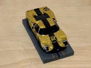 AFX Racing #22115 Ford GT40 Mk gold chrome #2