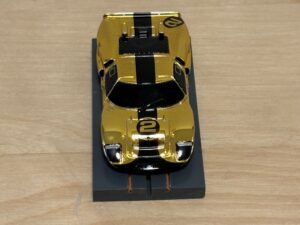 AFX Racing #22115 Ford GT40 Mk gold chrome #2