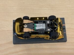 AFX Racing #22115 Ford GT40 Mk gold chrome #2