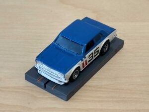 Faller/Aurora AFX Bre Datsun 510 blau/weiss #35