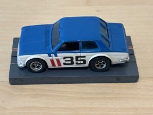 Faller/Aurora AFX Bre Datsun 510 blau/weiss #35