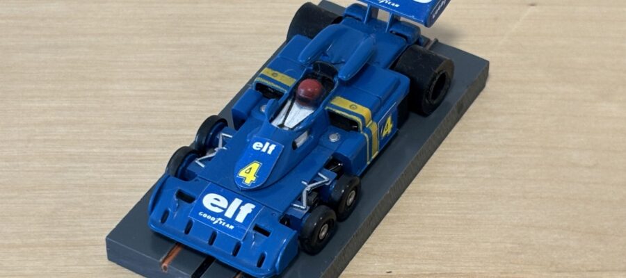 Faller/Aurora AFX G+Plus Elf-Tyrrell 6-Wheeler mit Box