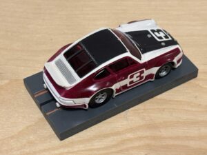 Faller/Aurora AFX Porsche Carrera Bordeaux/Schwarz #3