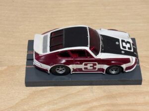 Faller/Aurora AFX Porsche Carrera Bordeaux/Schwarz #3