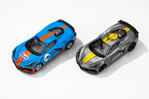 AFX Racing Corvette C8 Gulf & Hypersonic Grey