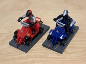 2 x LifeLike Quad ATV + 1 x Zusatz-Carosserie