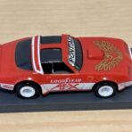 Tomy AFX Pontiac Firebird rot mit Bulldog-Chassis