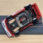Tomy AFX Pontiac Firebird rot mit Bulldog-Chassis