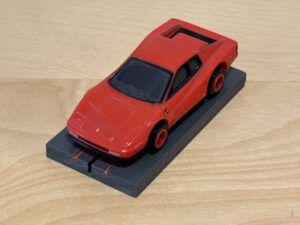 Tomy AFX Ferrari Testarossa mit Bulldog-Chassis