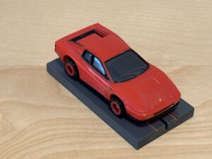 Tomy AFX Ferrari Testarossa mit Bulldog-Chassis
