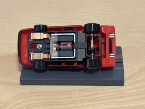 Tomy AFX Ferrari Testarossa mit Bulldog-Chassis