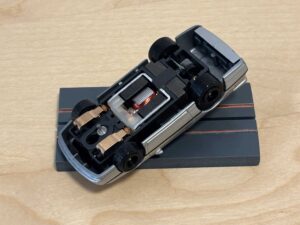 Tomy AFX Thunderbird Silver mit Bulldog-Chassis