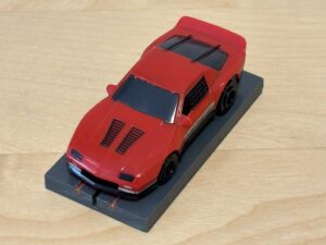Tomy AFX Camaro Z28 rot mit Bulldog-Chassis
