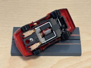 Tomy AFX Camaro Z28 rot mit Bulldog-Chassis