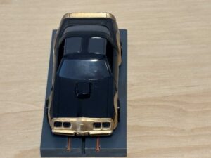 Tomy AFX Pontiac Firebird schwarz "AFX" mit Bulldog-Chassis