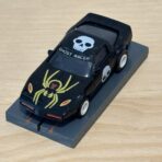 Tomy AFX Corvette Ghost Rider Corvette schwarz mit BDR Chassis