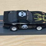 Tomy AFX Corvette Ghost Rider Corvette schwarz mit BDR Chassis