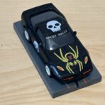 Tomy AFX Corvette Ghost Rider Corvette schwarz mit BDR Chassis