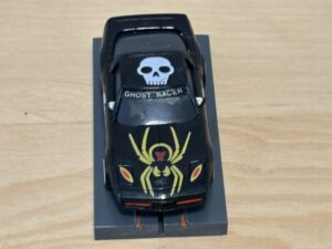 Tomy AFX Corvette Ghost Rider Corvette schwarz mit BDR Chassis