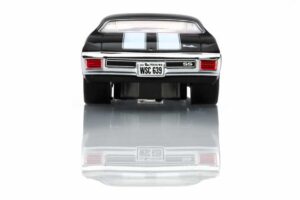 AFX 22118 1970 Chevelle LS6 S454 Black/White