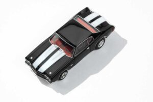 AFX 22118 1970 Chevelle LS6 S454 Black/White