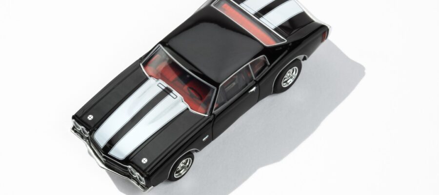 AFX 22139 1970 Mustang Boss 429 Pastel Blue