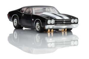 AFX 22118 1970 Chevelle LS6 S454 Black/White