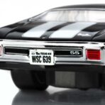 AFX 22118 1970 Chevelle LS6 S454 Black/White