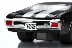 AFX 22118 1970 Chevelle LS6 S454 Black/White