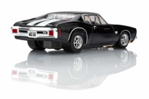 AFX 22118 1970 Chevelle LS6 S454 Black/White