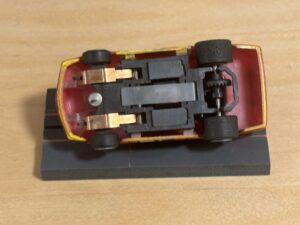 LifeLike/Rokar Stock Car rot/gelb #46 mit Licht